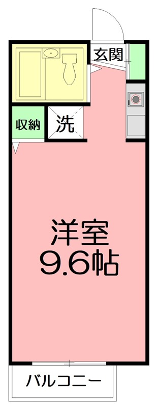 レジデンス翔 203号室 間取り
