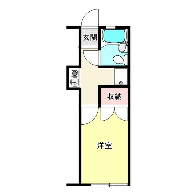 ＴＭヒルズ 111号室 間取り