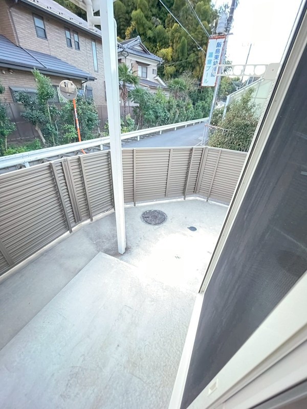 須藤貸家Ⅰ ベランダ