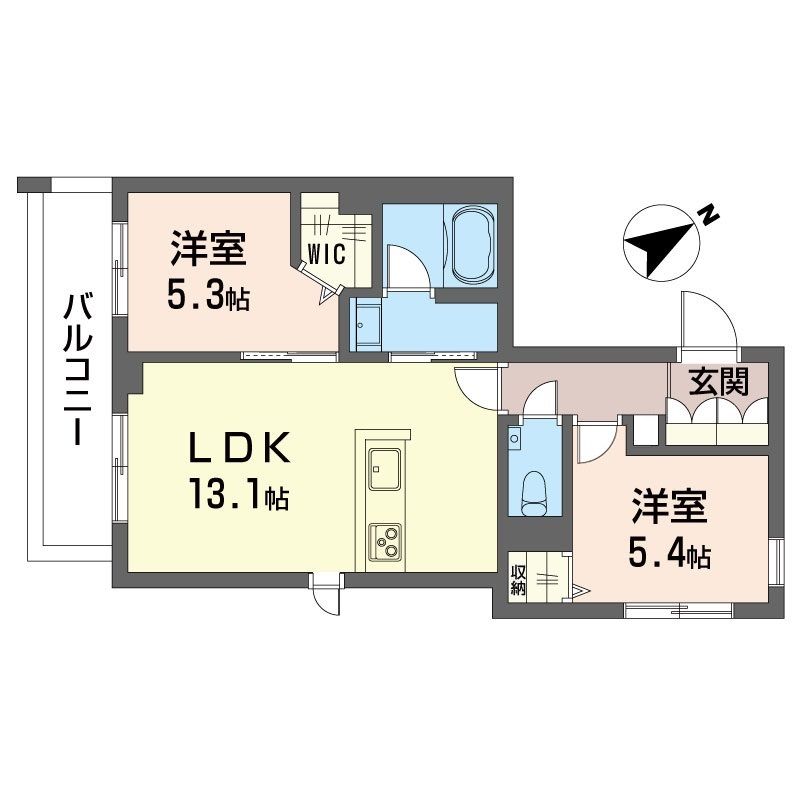 レフィシア腰越 間取り