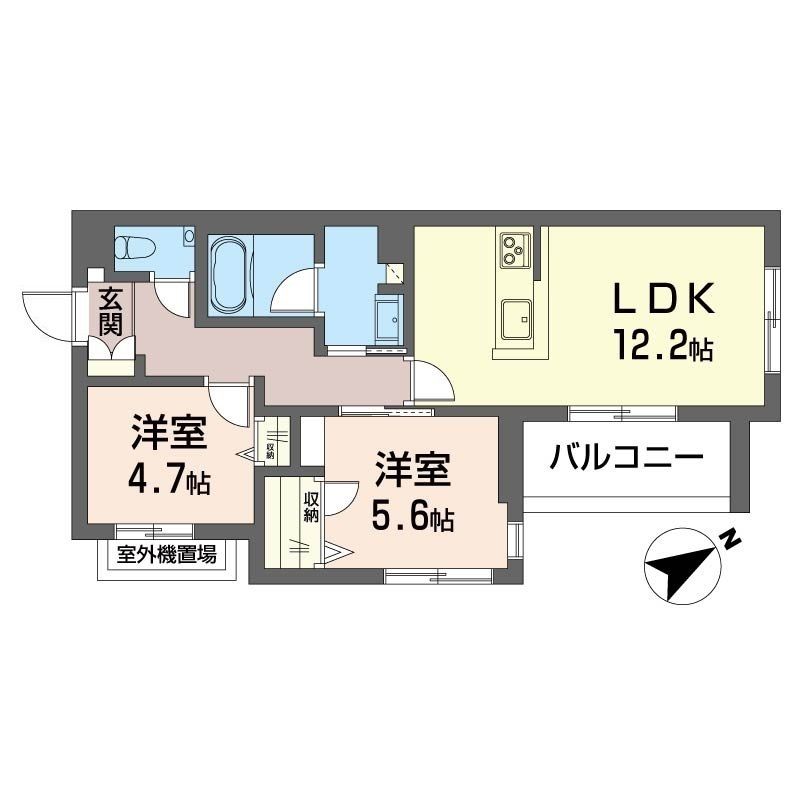 レフィシア腰越 間取り