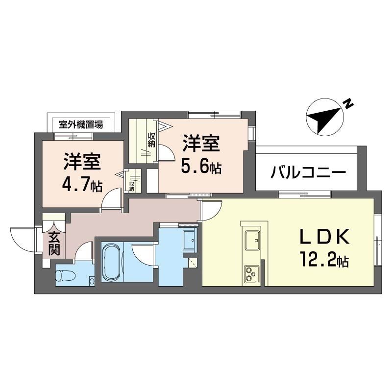 レフィシア腰越 間取り