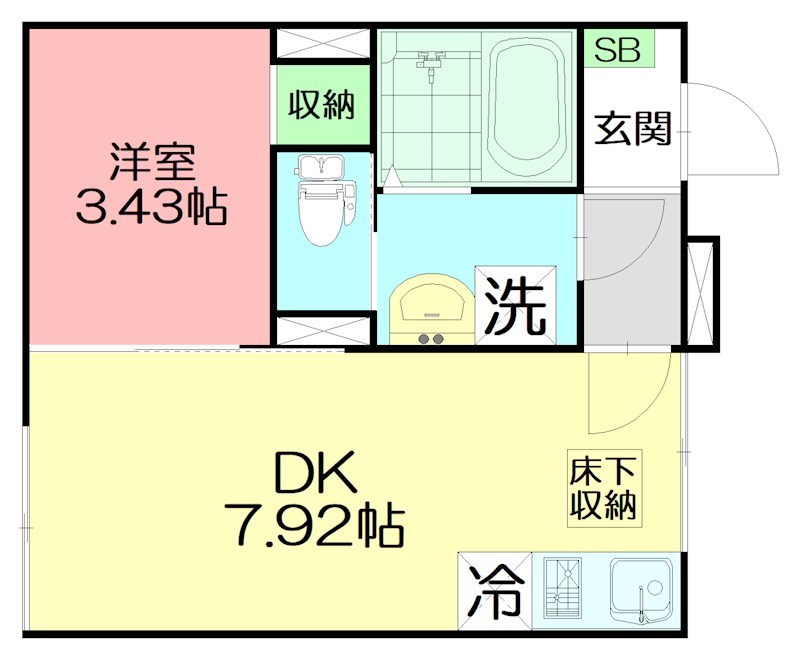 クラリス藤沢 間取り