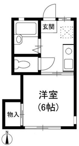 ハイツつるみね 間取り