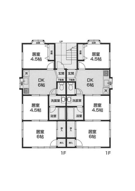平成コーポ 105号室 間取り