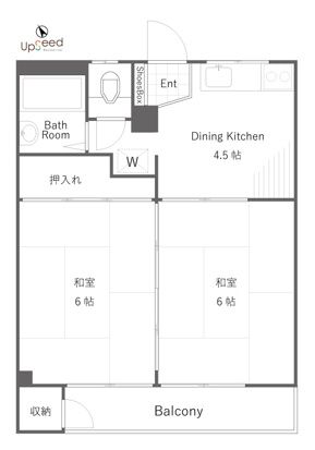 小宮マンション 202号室 間取り