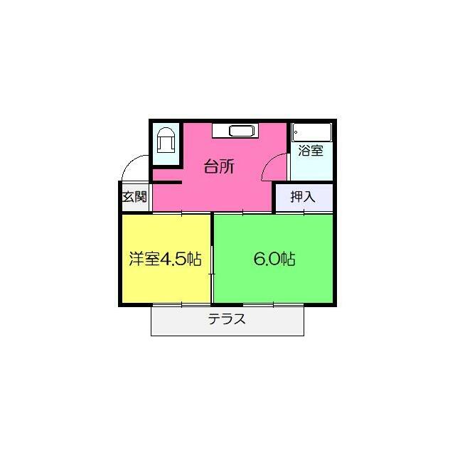中村貸家 間取り