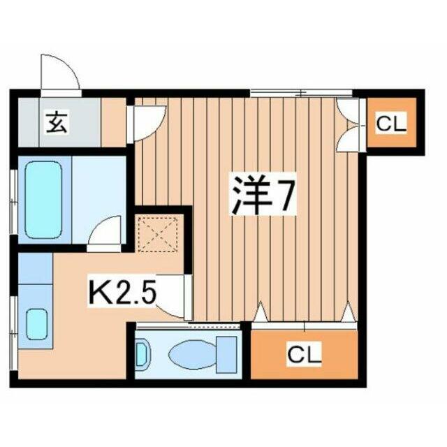 あずさ 2号室 間取り