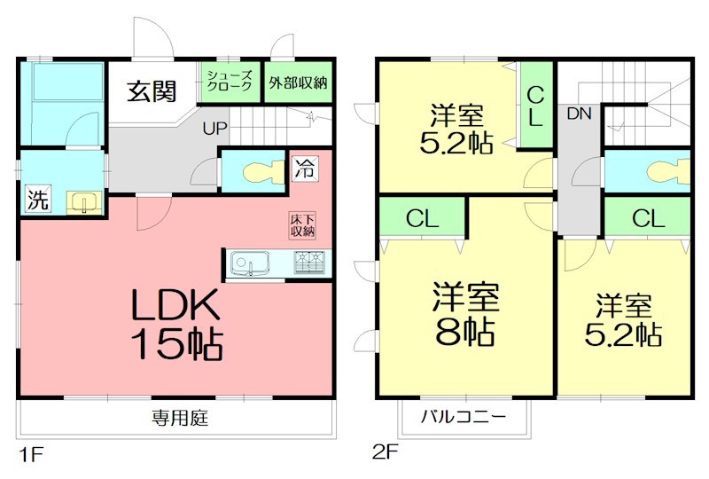 ガーデンヒルズ湘南台A棟 A棟1号室 間取り