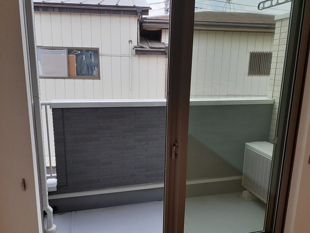 シャン・ド・ポワール ベランダ