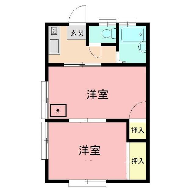 つゆきハイツ 間取り
