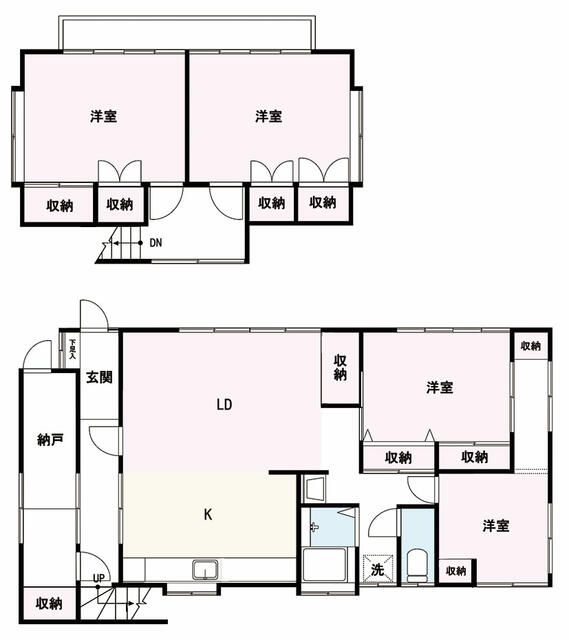 相田(征)貸家(短期専用) 間取り