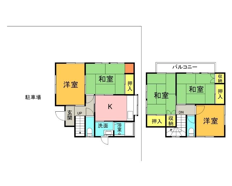 秦野市菖蒲戸建 間取り