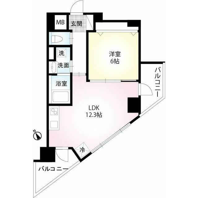 グレイシャスＫ鵠沼 間取り