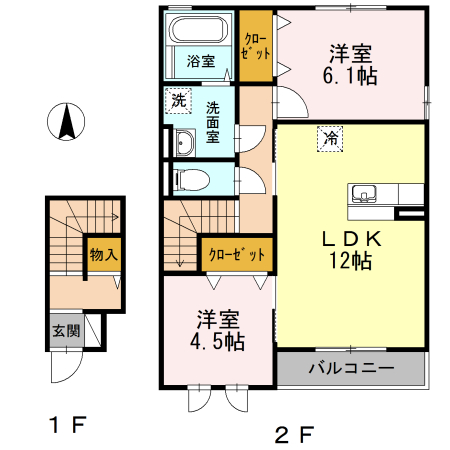 グリシーヌ 間取り