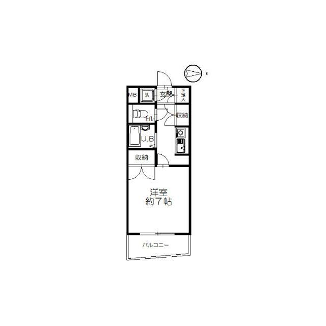 イーストピークＶ 間取り