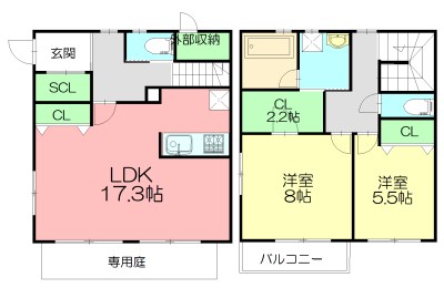 ガーデンヒルズ湘南台Ｅ棟 間取り