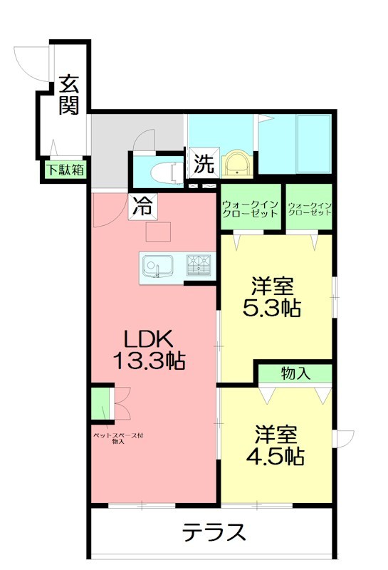 湘南クレスト 間取り