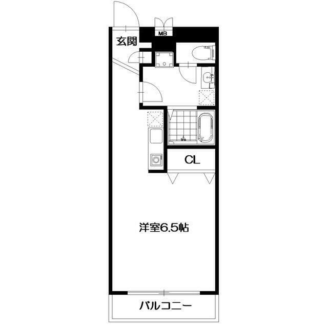 プルミエール湘南 4C号室 間取り