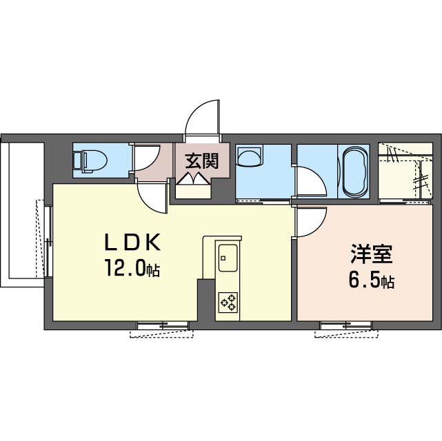Ｍａｉｓｏｎ　ｄｅ　Ｌｕｅｕｒ 103号室 間取り