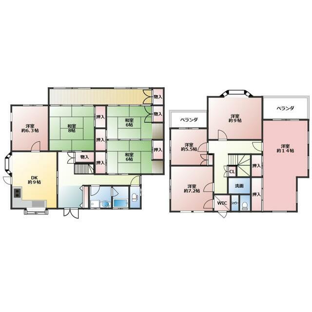 扇町戸建て 間取り