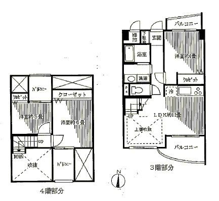 エヌエフ東戸塚 301号室 間取り