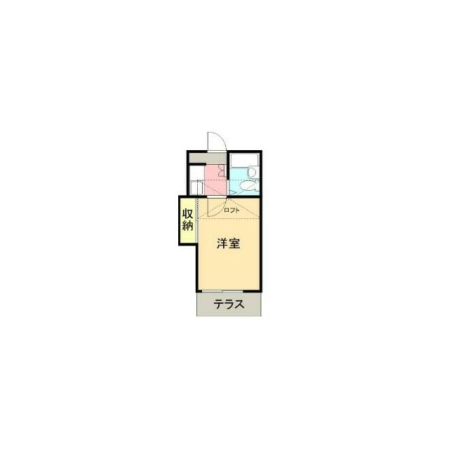 レオパレス本厚木第３５ 202号室 間取り