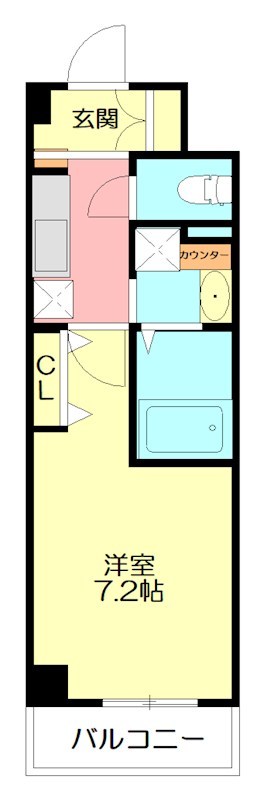 ヴェールシャルマン戸塚Ⅱ 212号室 間取り