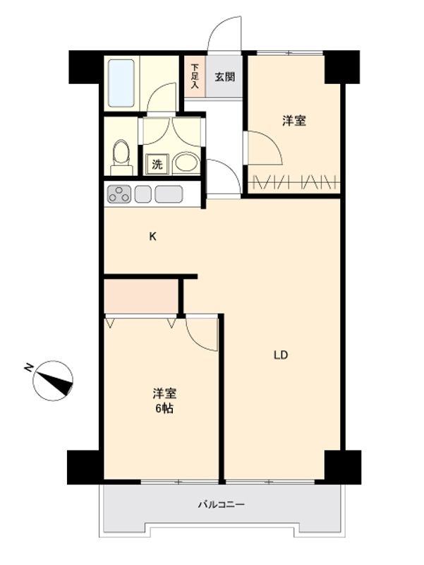 湘南台ダイヤモンドマンション 1004号室 間取り