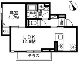 Solana藤沢 302号室 間取り