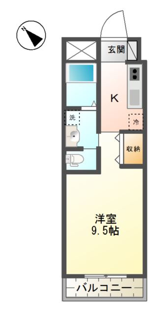 メルベーユ・ラヴィ 間取り