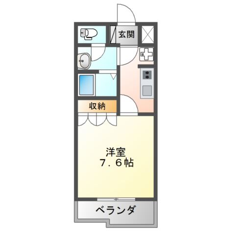 ハイツルミナス 間取り