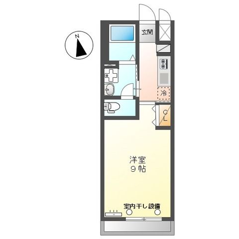 木屋ハウス 202号室 間取り