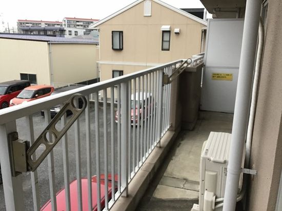ビューハイツ ベランダ