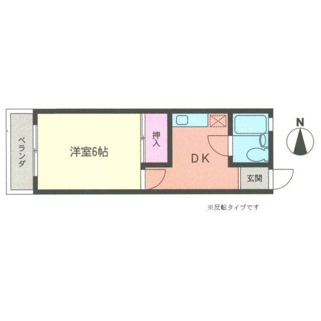ラドウィンズ 303号室 間取り