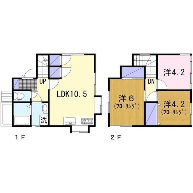 福田１５６１戸建 間取り