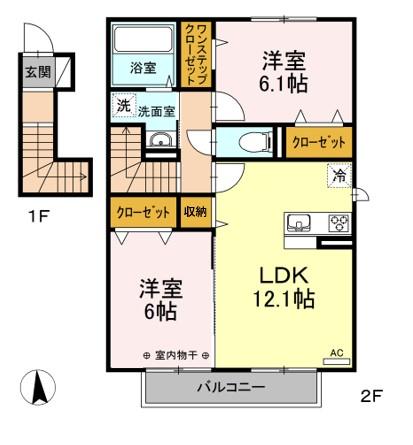 M・ヴィレッジ 間取り
