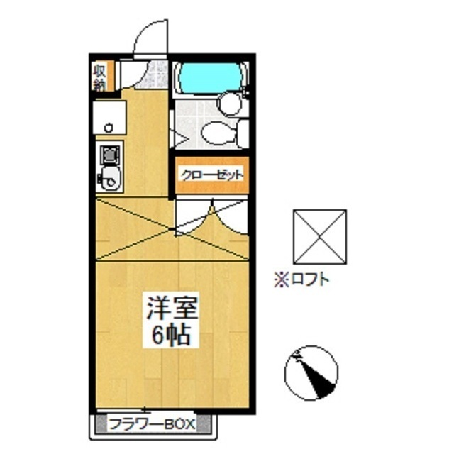 ピュア戸塚 203号室 間取り