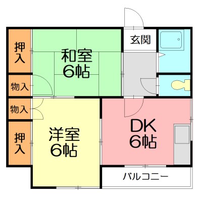 サンハイツ葉山 間取り