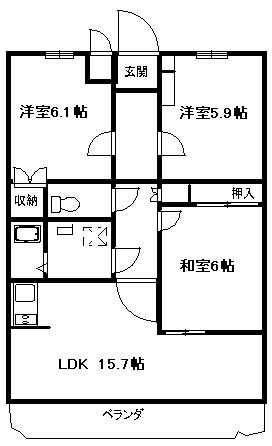メゾングラシア 間取り