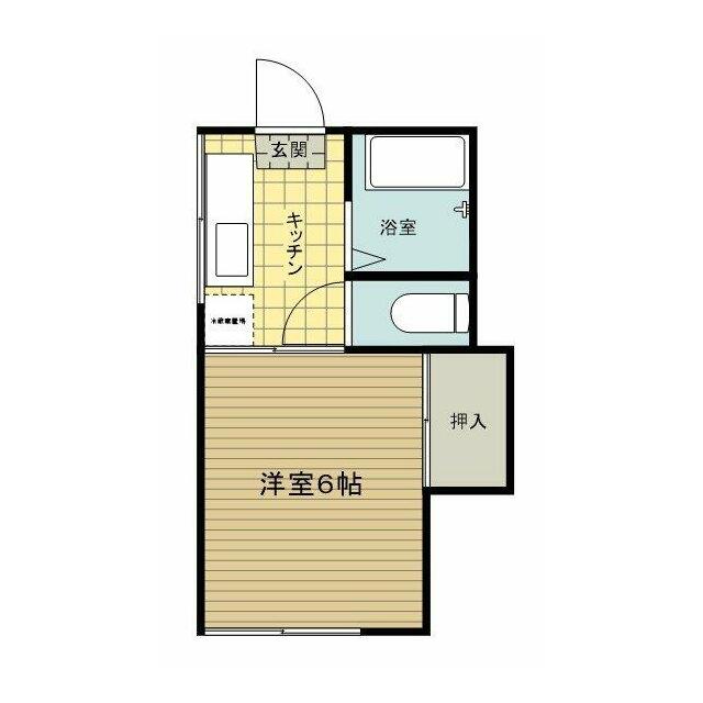 FC秦野南矢名コーポ 間取り