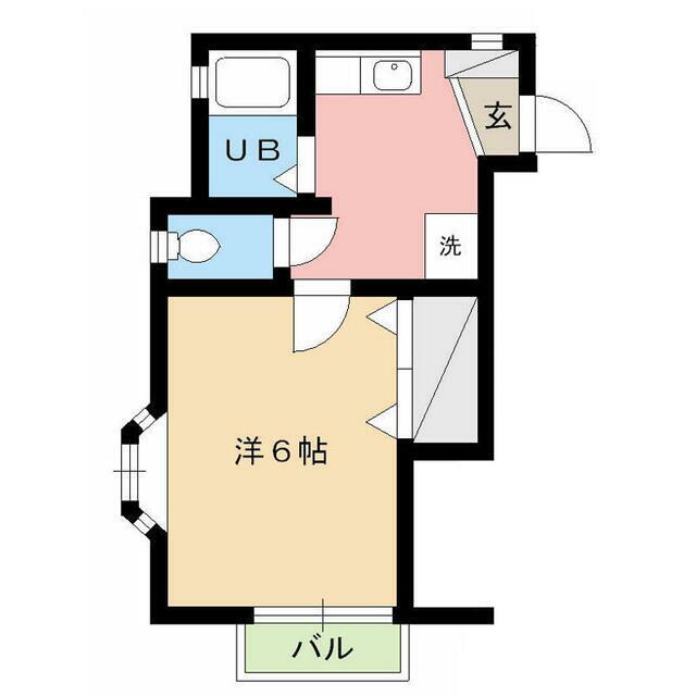 コーポシミズ 間取り