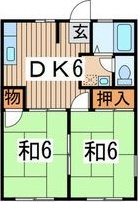 コーポ宮田D 間取り