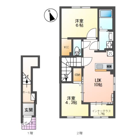ヴェルジュ 間取り