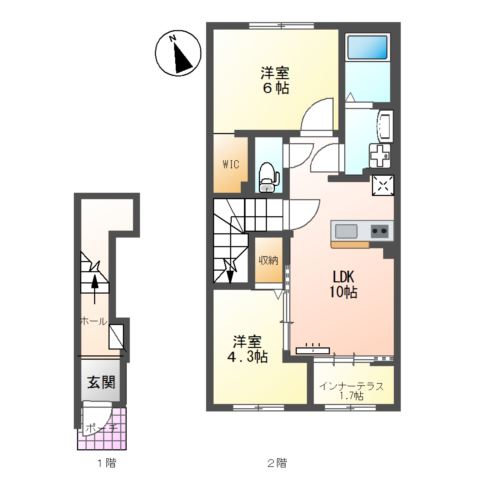 ヴェルジュ 間取り