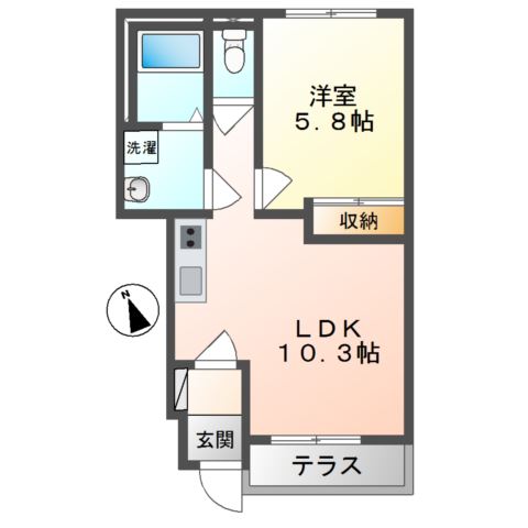 メゾンフォレスト 間取り