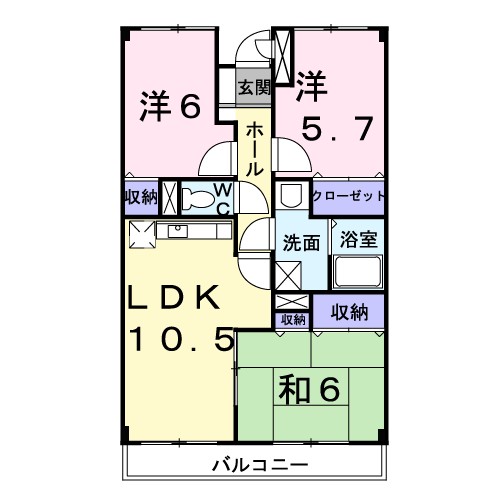 エクセラン・コバ 間取り