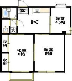 コーポ大川 間取り