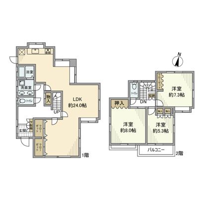 本郷台戸建 間取り