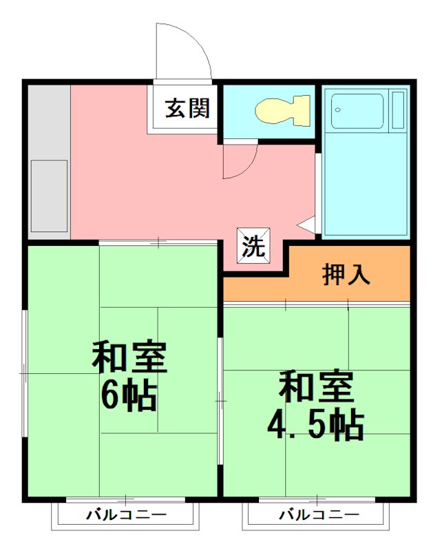 ヴィラK&M 間取り